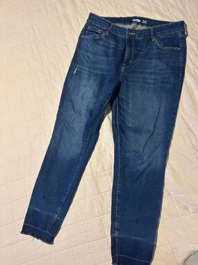 Women’s Dark Blue Denim Jeans - Classic Skinny Fit